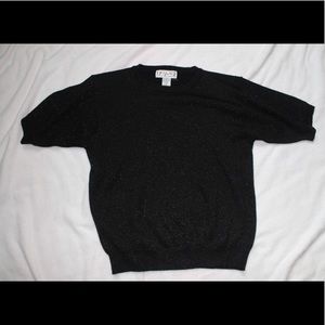 Vintage P Galli black lightweight sweater